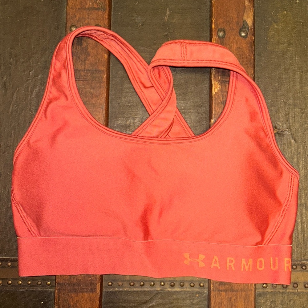 Under Armour sports bra; small